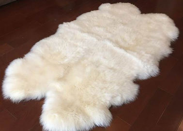 Çin Gerçek Sheepskin Halı Özel Boyut 110 x180cm Avustralya Uzun Yün Hides Halı Tedarikçi