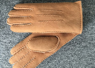 Çin Koyun derisi derisi kış parmak eldivenleri, hakiki koyun derisi aşırı soğuk hava eldivenleri Tedarikçi