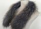 Elişi Siyah Gerçek Raccon Kürk Eşarp, 80cm Uzunluk Fur Neck Isıtıcı Tedarikçi