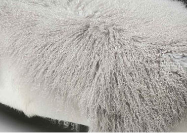 Çin Kıvırcık Uzun Saçlı Dikdörtgen Koyuncak Kilim, Ev Stili Kuzu derisi Halı 120 * 60cm Tedarikçi