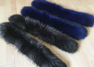 Çin Raccoon Fur Neck Yaka Astarları, Rüzgarlara Dayanlanmış Raccoon Fur Pelt Tedarikçi