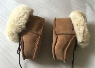 Gerçek Koyun Bezi Bebek Ayakkabıları, Bebek / Toddler için Kış Boots