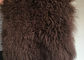 Bebeğin Fotoğrafı İçin Kahverengi Boyalı Dikdörtgen Moğol Ayaklı Halı Örgü Kürkü Tedarikçi