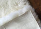 Uzun Lambswool Geniş Sheepskin Bölgesi Halı Kalınlığı Oturma Odasında Bebek Çalma Tedarikçi
