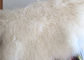 Moğolca koyun derisi% 100 Gizle uzun saç Tibet Kuzu kürkü Kıvırcık yünlü plaka Kapak Tedarikçi