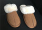 AVUSTRALYA çocuklar Koyun Derisi Terlik Kestane Kış Sıcak Kapalı Ayakkabı Tedarikçi